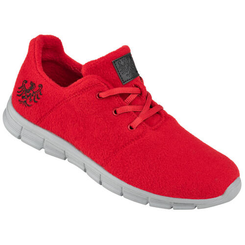 Auf diesem Bild sehen Sie Tiroler Loden Merino-Sneaker für Damen und Herren